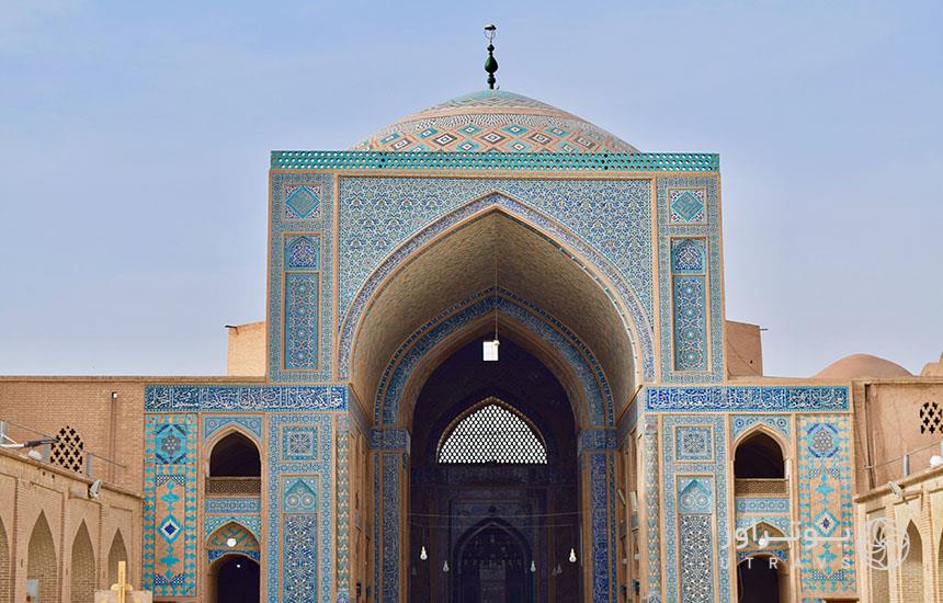 معماری مسجد جامع شهر یزد